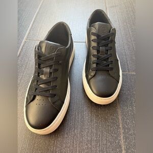 GREATS Black Leather Sneakers | Women’s Size 10 | Clean Minimal
